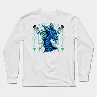 sniper dragon vintage Long Sleeve T-Shirt